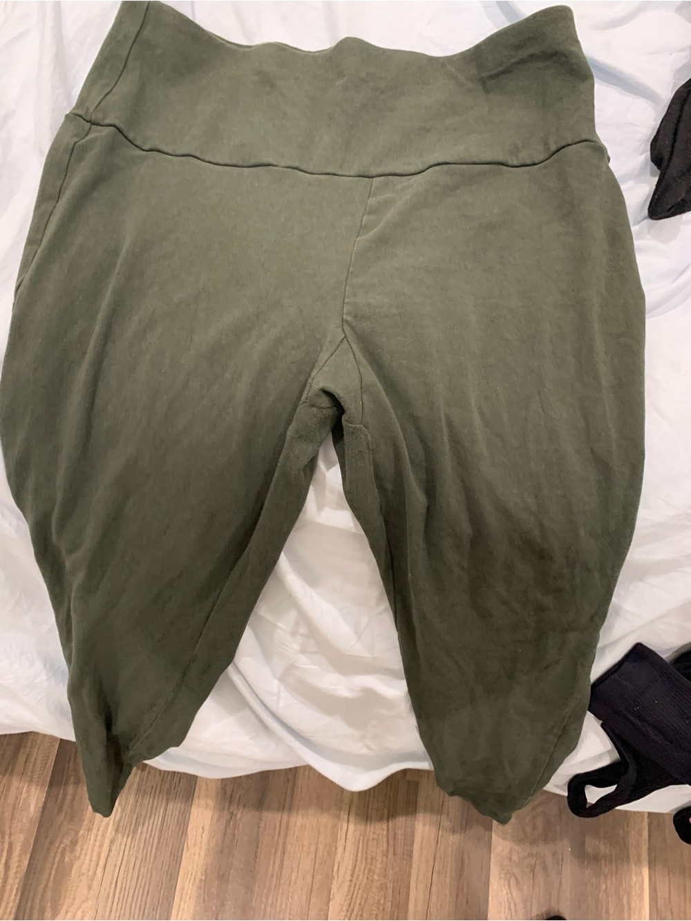 Terra & Sky Olive Green uHigh-Waist Leggings